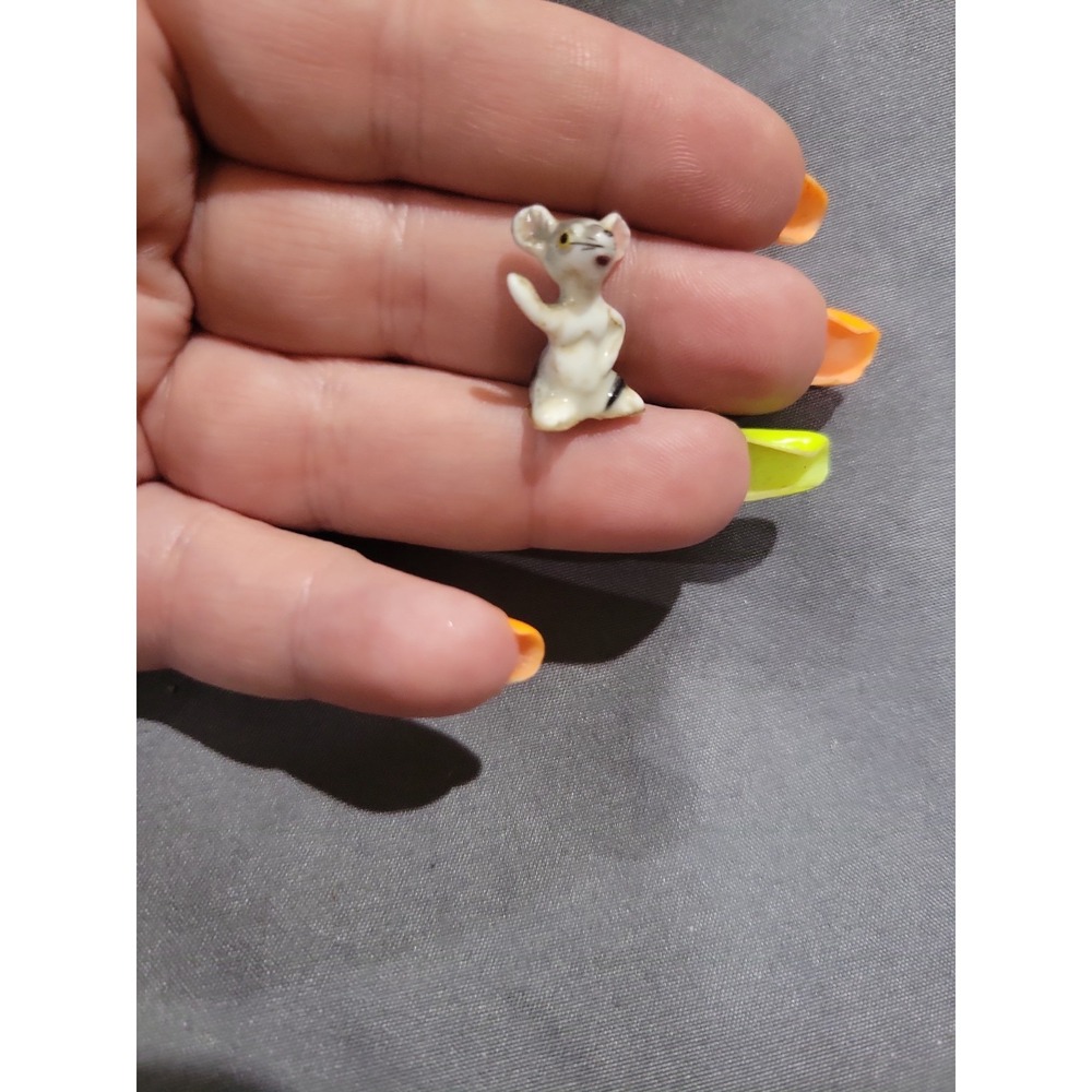 Vintage MOUSE MICE Porcelain Ceramic China Figurine
